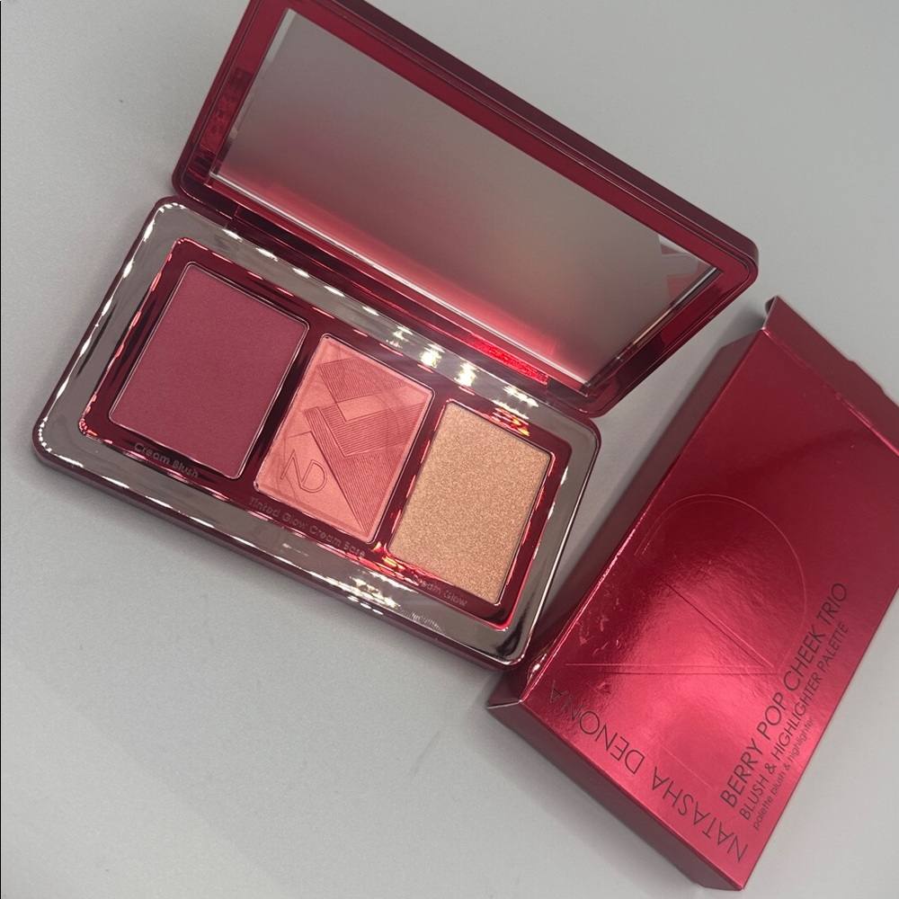Natasha Denona BERRY POP CHEEK TRIO CHEEK PALETTE